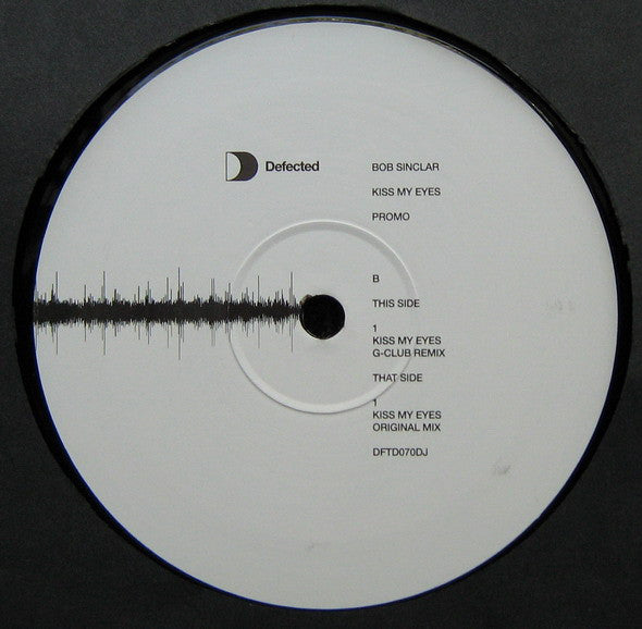 Bob Sinclar : Kiss My Eyes (2x12", Promo)