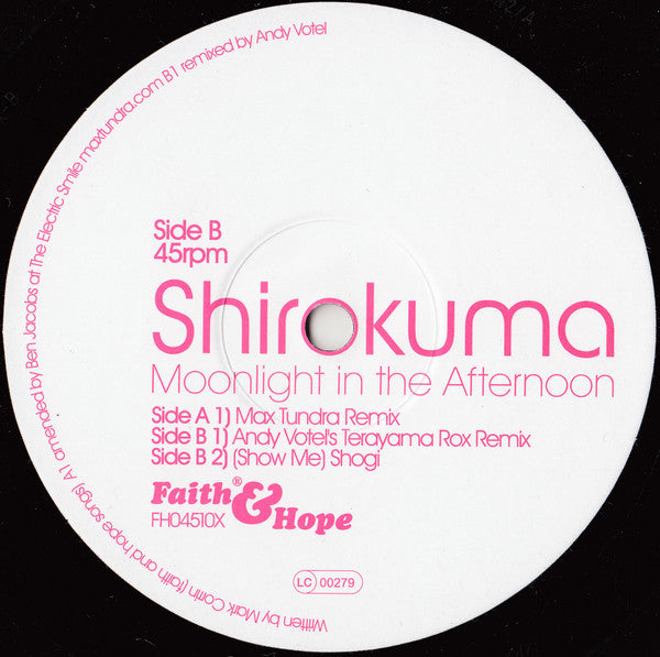 Shirokuma : Moonlight In The Afternoon (2x10")