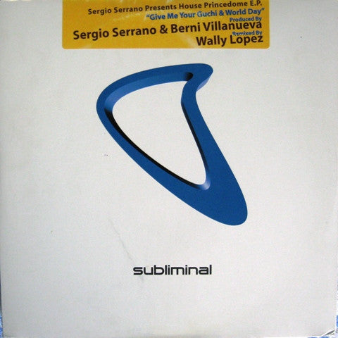 Sergio Serrano : House Princedome E.P. (12", EP)