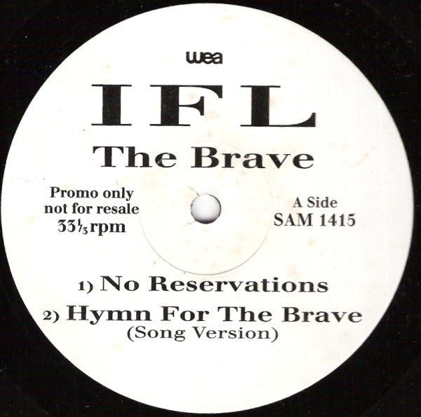 International Foot Language : The Brave (12", Promo)