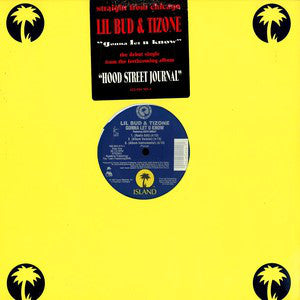 Lil Bud & Tizone Featuring Keith Sweat : Gonna Let U Know (12")