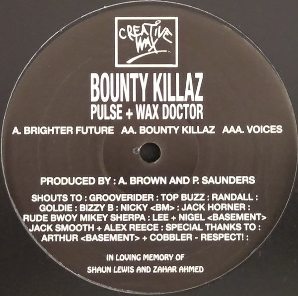 Bounty Killaz : Part One - Brighter Future / Bounty Killaz / Voices (12", RE, RM)