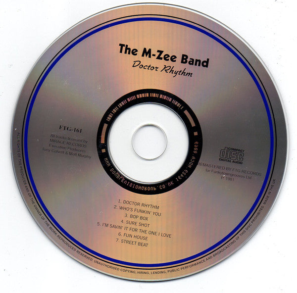 The M-Zee Band : Doctor Rhythm (CD, Album, Ltd, RE, RM)