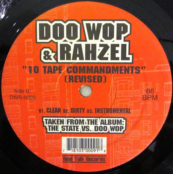 Doo Wop & Raekwon / Doo Wop & Rahzel : Castle To Castle / 10 Tape Commandments (Revised) (12")