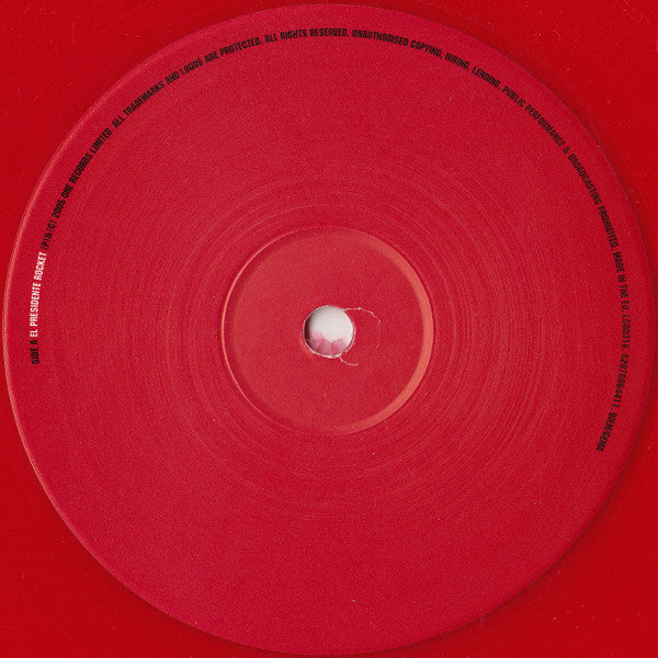 El Presidente (2) : Rocket (10", Single, Ltd, Num, Red)