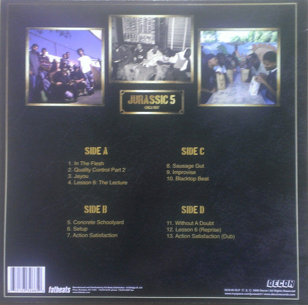 Jurassic 5 : Jurassic 5 (2xLP, Album, Dlx, RE)