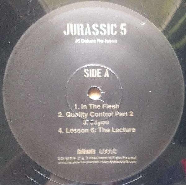 Jurassic 5 : Jurassic 5 (2xLP, Album, Dlx, RE)