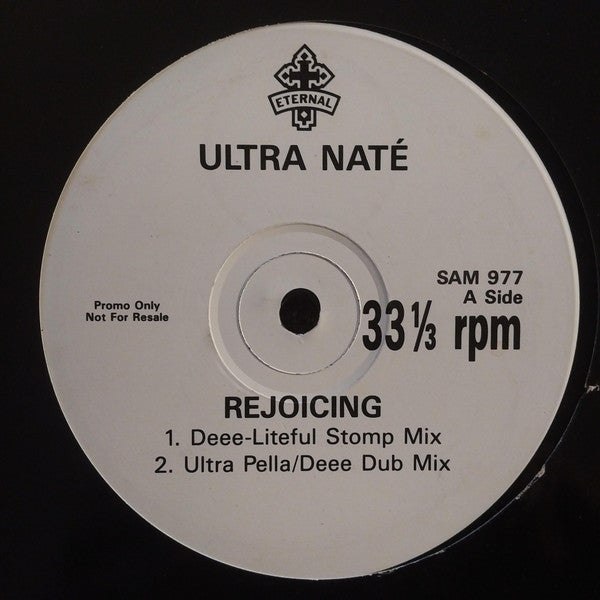 Ultra Naté : Rejoicing (12", Promo)