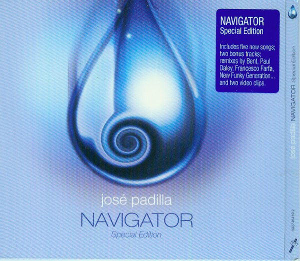José Padilla : Navigator (CD, Album, RE + CD, Comp, Enh + S/Edition)