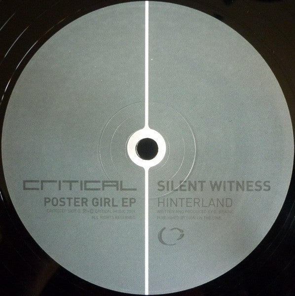 Silent Witness : Poster Girl EP (2x12", EP)