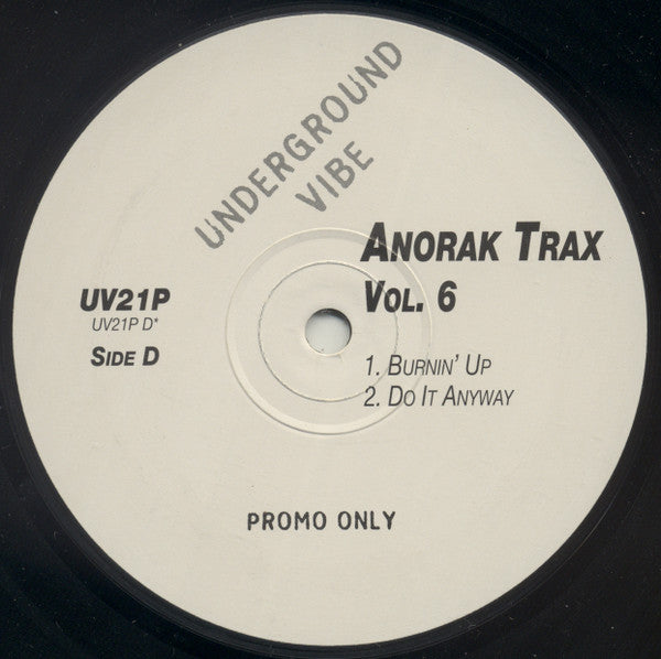 Anorak Trax : Vol. 6 (2x12", Promo)