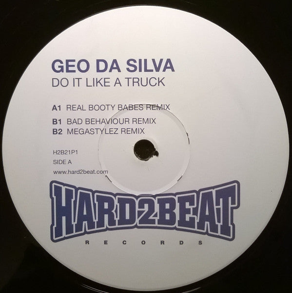 Geo Da Silva : Do It Like A Truck (12", Ltd, Promo)