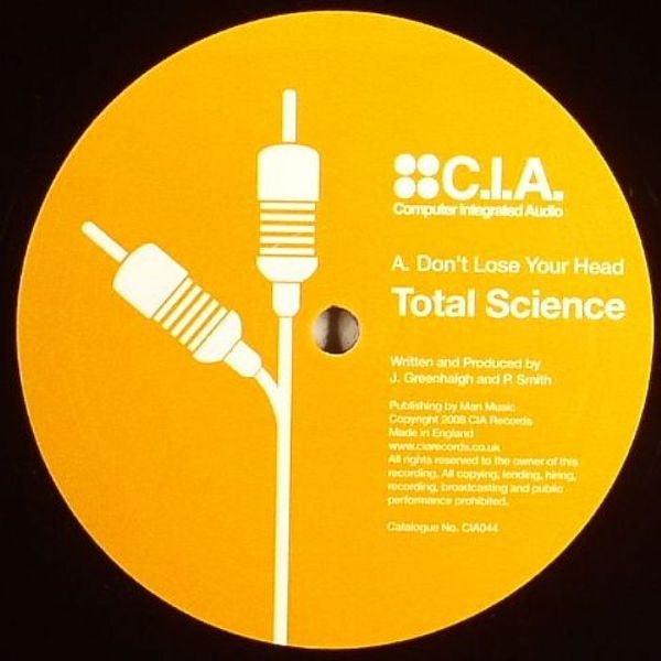 Total Science : Don't Lose Your Head / Stone Love (12")