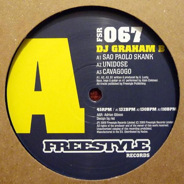 Graham B : Sao Paolo Skank (12")