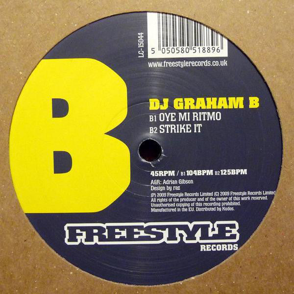 Graham B : Sao Paolo Skank (12")