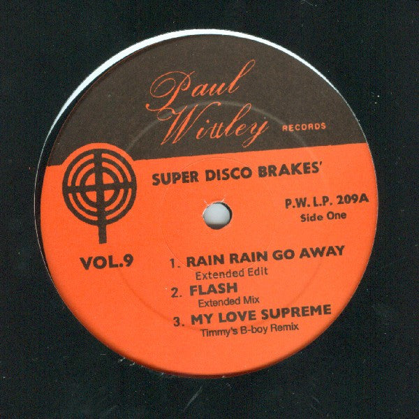 Various : Super Disco Brakes' Vol. 9 (LP)