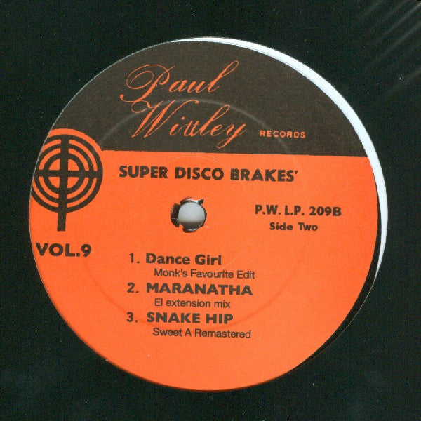 Various : Super Disco Brakes' Vol. 9 (LP)