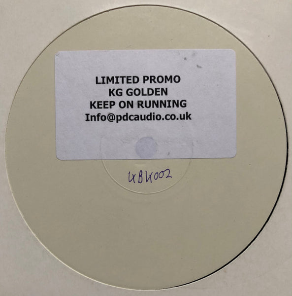 KG Golden : Keep On Running (12", W/Lbl)
