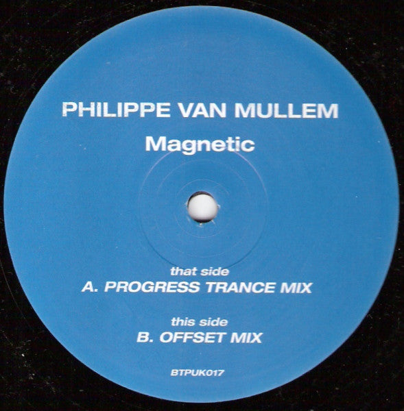 Philippe Van Mullem : Magnetic (12", Promo)