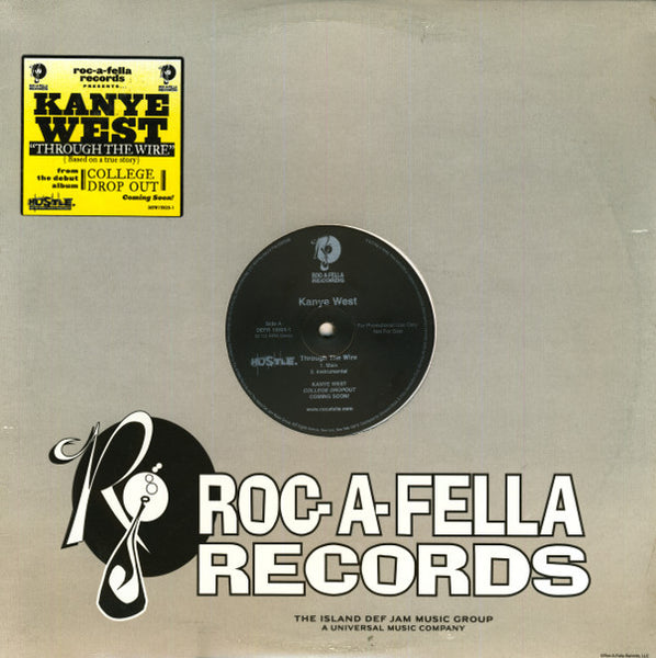 Kanye West : Through The Wire (12", Promo)