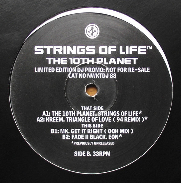 The 10th Planet : Strings Of Life™ (12", Ltd, Promo)