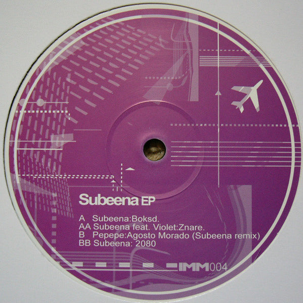 Subeena : Subeena EP (12", EP)