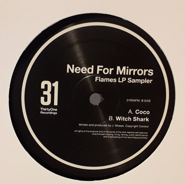 Need For Mirrors : Flames LP Sampler (12")