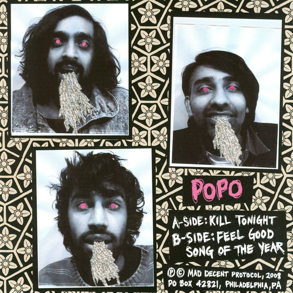 Po Po : Kill Tonight (7", Ltd, Red)