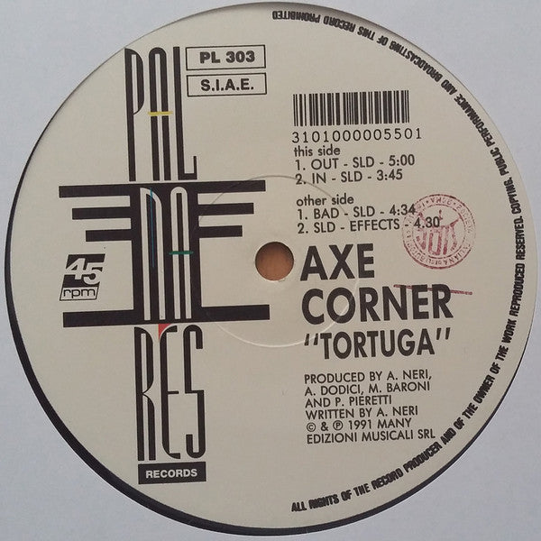 Axe Corner : Tortuga (12")