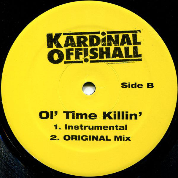 Kardinal Offishall : Ol' Time Killin Remix (12")