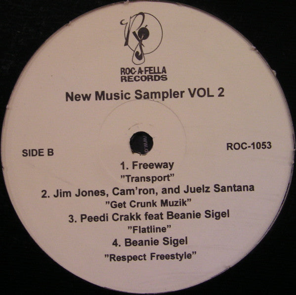 Various : New Music Sampler VOL 2 (12", Smplr)