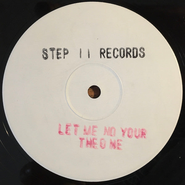 Unknown Artist : Let Me No Your The One (12", W/Lbl, Sta)