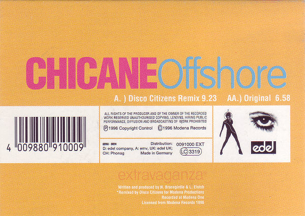 Chicane : Offshore (12")