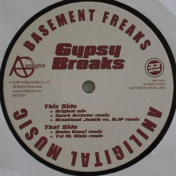 Basement Freaks : Gypsy Breaks (12")