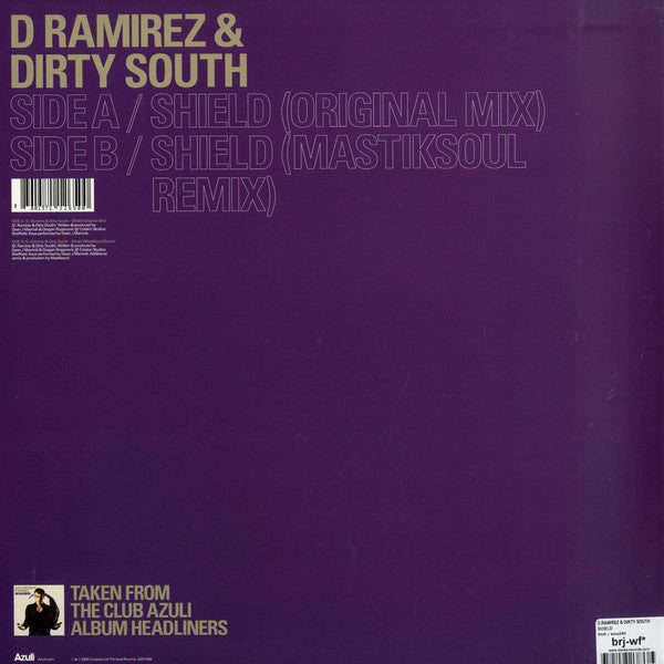 D Ramirez* & Dirty South (2) : Shield (12")