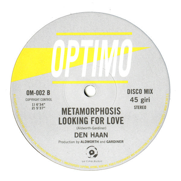 Den Haan : Release The Beast (12")