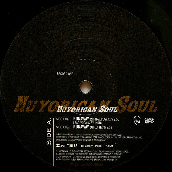 Nuyorican Soul : Runaway (2x12", Promo, Gat)