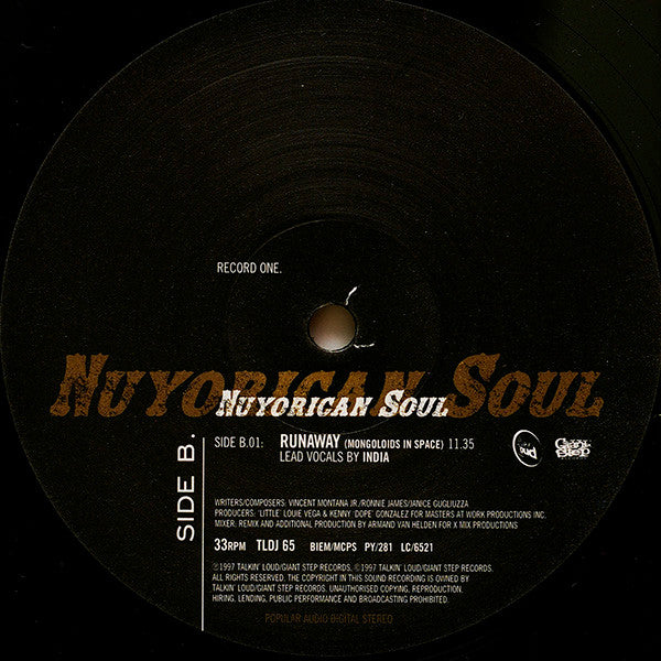 Nuyorican Soul : Runaway (2x12", Promo, Gat)