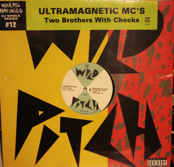 Ultramagnetic MC's : Two Brothers With Checks (San Francisco, Harvey) (12", RE)