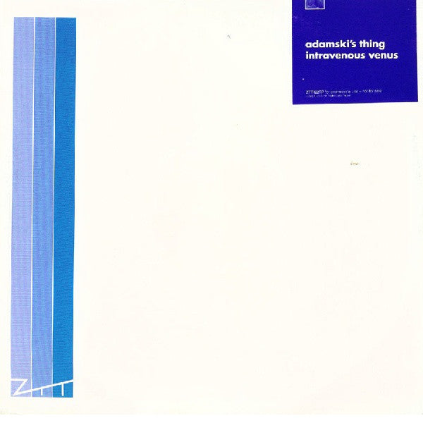 Adamski's Thing : Intravenous Venus (12", Promo)