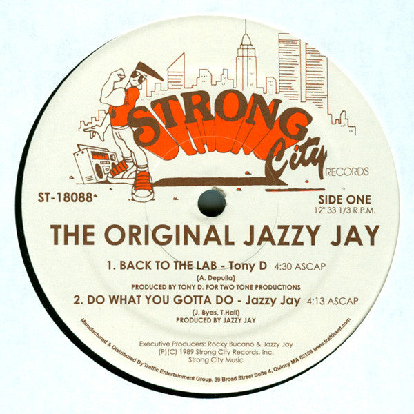 The Original Jazzy Jay* : Back To The Lab (12", RE)