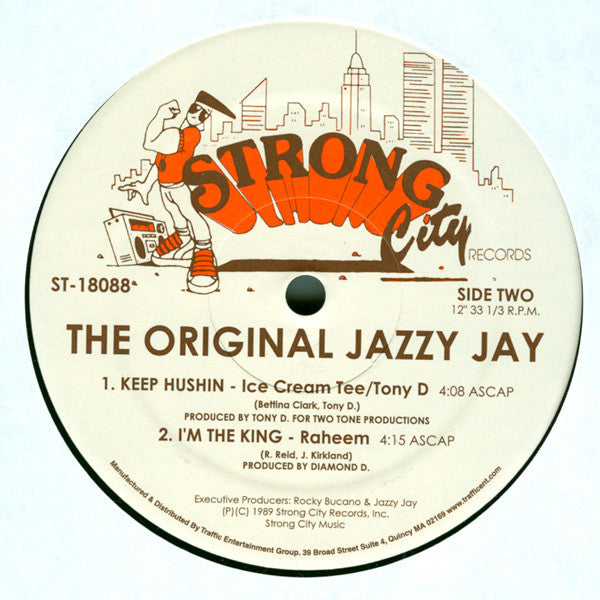 The Original Jazzy Jay* : Back To The Lab (12", RE)