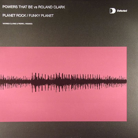 Powers That Be Vs. Roland Clark : Planet Rock / Funky Planet (12")
