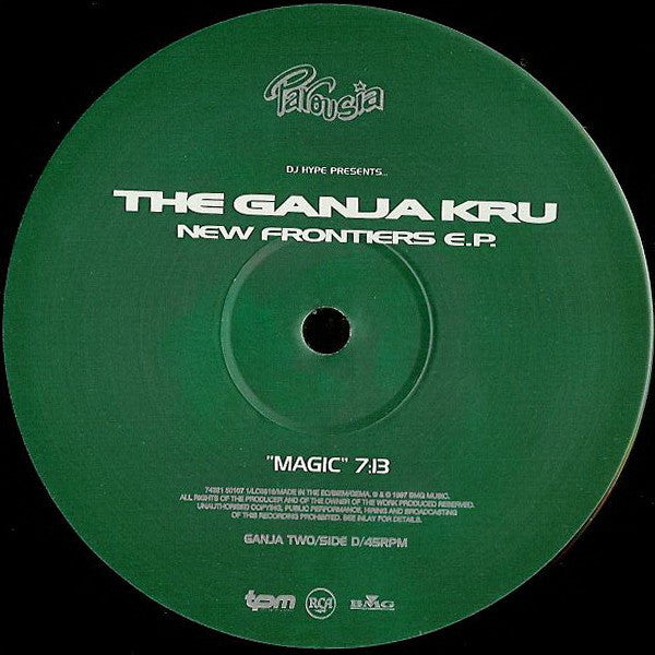 The Ganja Kru : New Frontiers E.P. (3x12", EP, Promo)