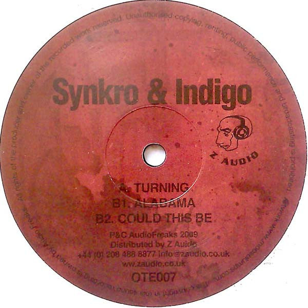 Synkro (2) & Indigo (25) : Turning (12")