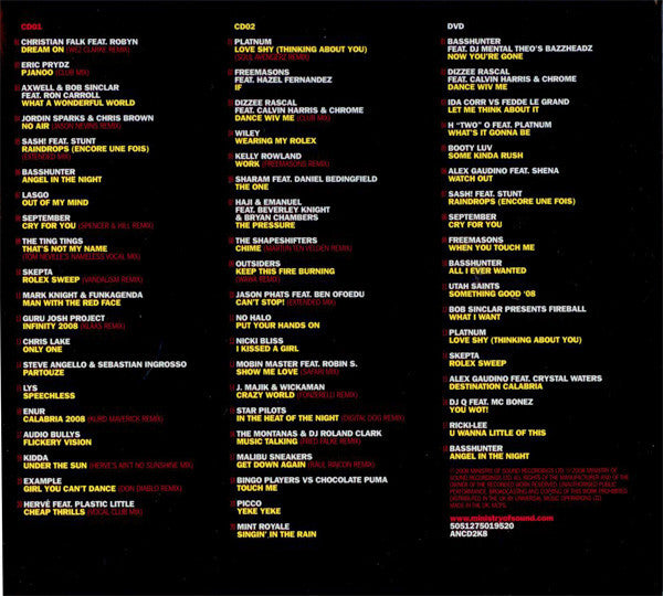 Various : The Annual 2009 (2xCD, Comp, Mixed + DVD-V, Comp)