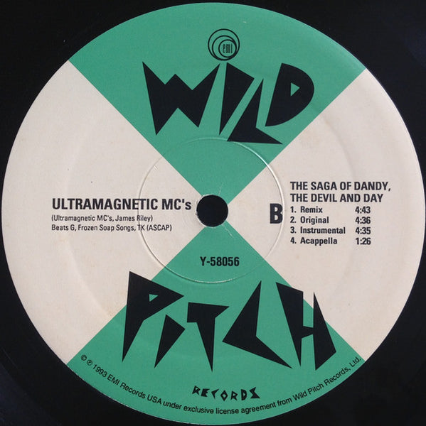 Ultramagnetic MC's : Raise It Up / The Saga Of Dandy, The Devil And Day (12")