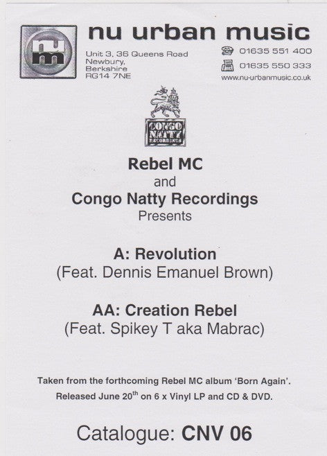 Rebel MC : Born Again - Part 6 (12", W/Lbl)