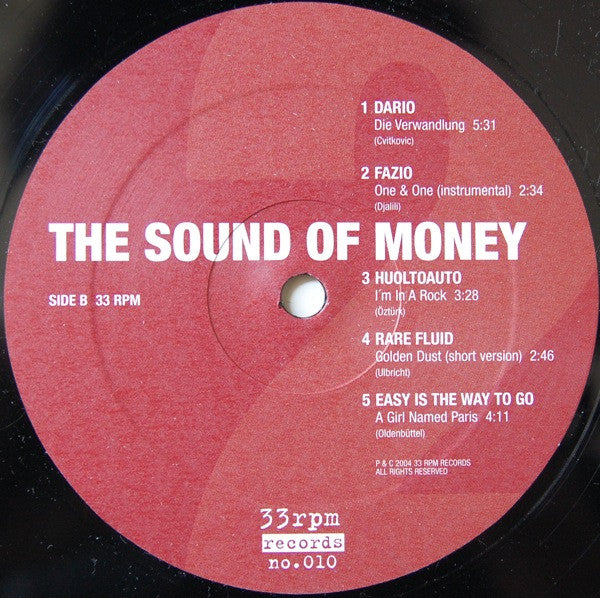 Various : The Sound Of Money (LP)