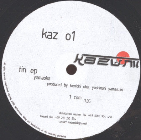 Yamaoka : Tin EP (12", EP)